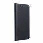 Samsung Galaxy A34 Portefeuilles LUNA Book Carbon Fibre de carbone, Élégant  Noir