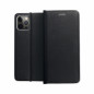 Samsung Galaxy A34 Portefeuilles LUNA Book Carbon Fibre de carbone, Élégant  Noir