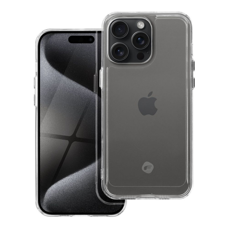 Apple iPhone 15 Pro Max Coque Forcell F-Protect Clear Transparent