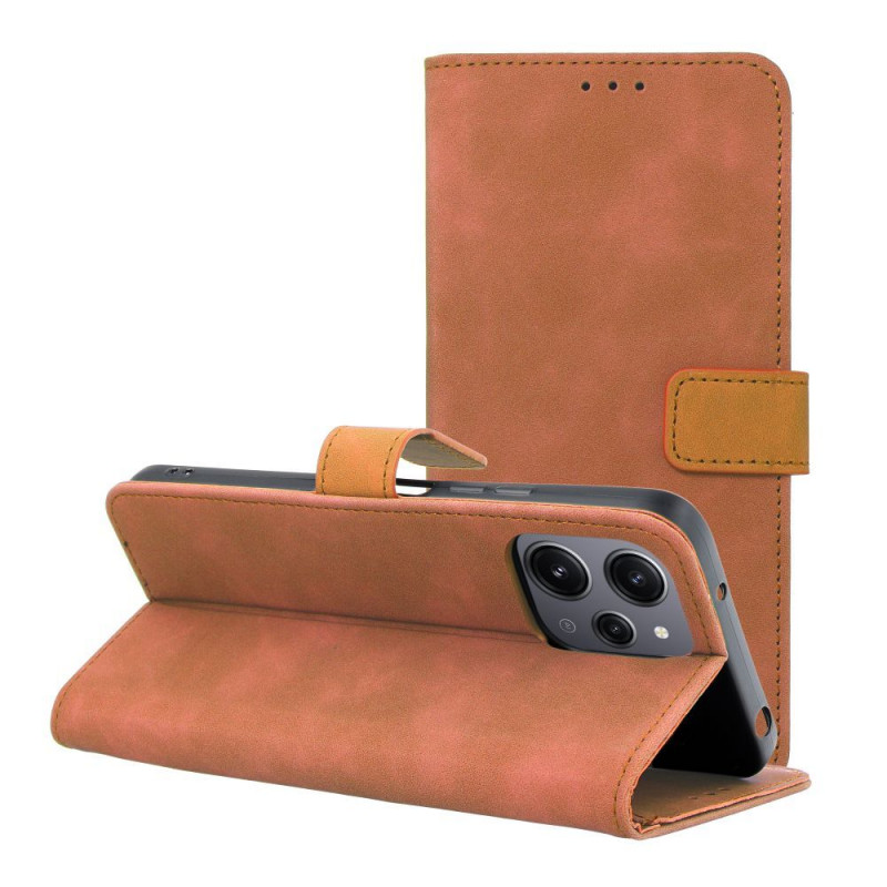 XIAOMI Redmi 12 Portefeuilles TENDER Book Brun
