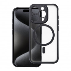 Apple iPhone 15 Pro Coque Matte Mag Cove MagSAFE  Noir