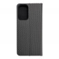 Samsung Galaxy A23 5G Portefeuilles LUNA Book Carbon Fibre de carbone, Élégant  Noir