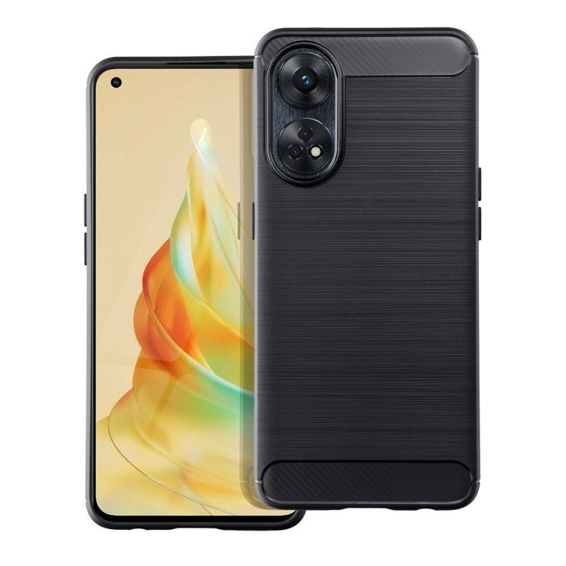 Oppo Reno8 T Coque Carbon Élégant  Noir