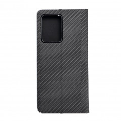 XIAOMI Redmi Note 12 Pro Plus 5G Portefeuilles LUNA Book Carbon Fibre de carbone, Élégant  Noir