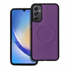Samsung Galaxy A34 Coque Roar Mag Morning Élégant  MagSAFE  Violet (Purple)