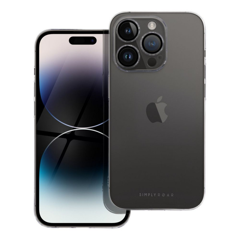 Apple iPhone 14 Pro Coque Roar Pure Simple Fit  Transparent