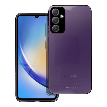 Samsung Galaxy A34 Coque Roar Pure Simple Fit  Violet (Purple)