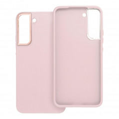 Samsung Galaxy S22 Plus Coque FRAME Élégant  Rose poudré