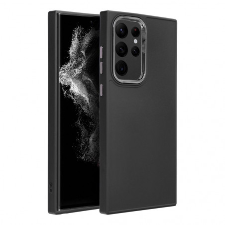 Samsung Galaxy S22 Ultra Coque FRAME Élégant  Noir