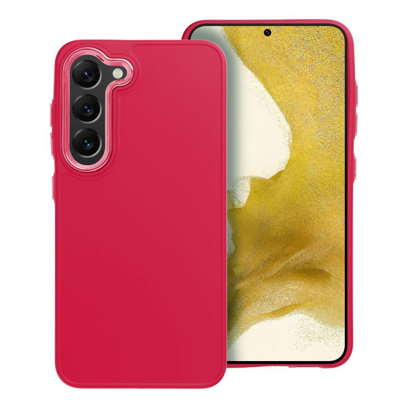Samsung Galaxy S23 5G Coque FRAME Élégant  Magenta