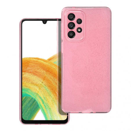 Samsung Galaxy A33 Coque CLEAR 2mm BLINK Rose