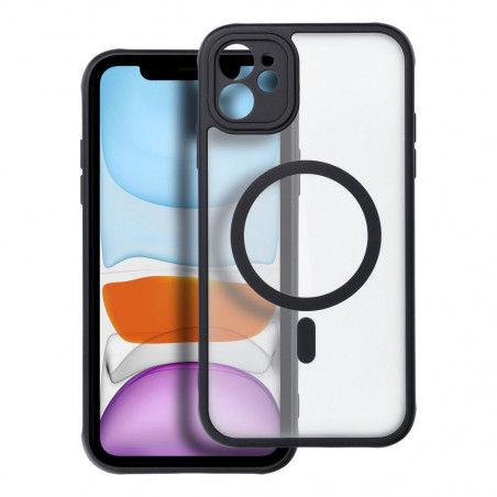 Apple iPhone 11 Coque Matte Mag Cove MagSAFE  Noir