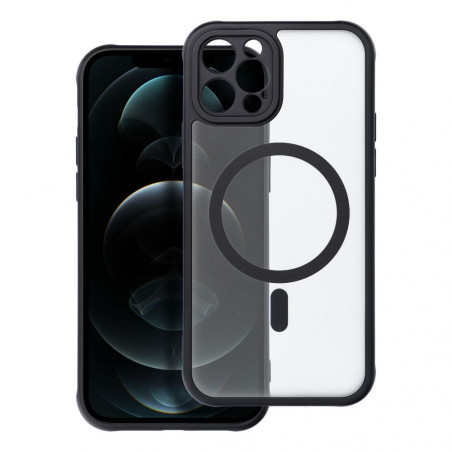 Apple iPhone 12 Pro Coque Matte Mag Cove MagSAFE  Noir