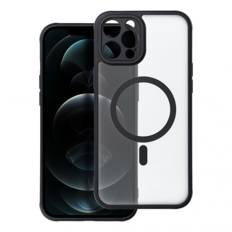 Apple iPhone 12 Pro Max Coque Matte Mag Cove MagSAFE  Noir