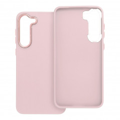 Samsung Galaxy S23 Plus 5G Coque FRAME Élégant  Rose poudré