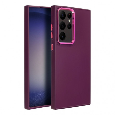 Samsung Galaxy S23 Ultra 5G Coque FRAME Élégant  Violet (Purple)