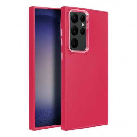 Samsung Galaxy S23 Ultra 5G Coque FRAME Élégant  Magenta