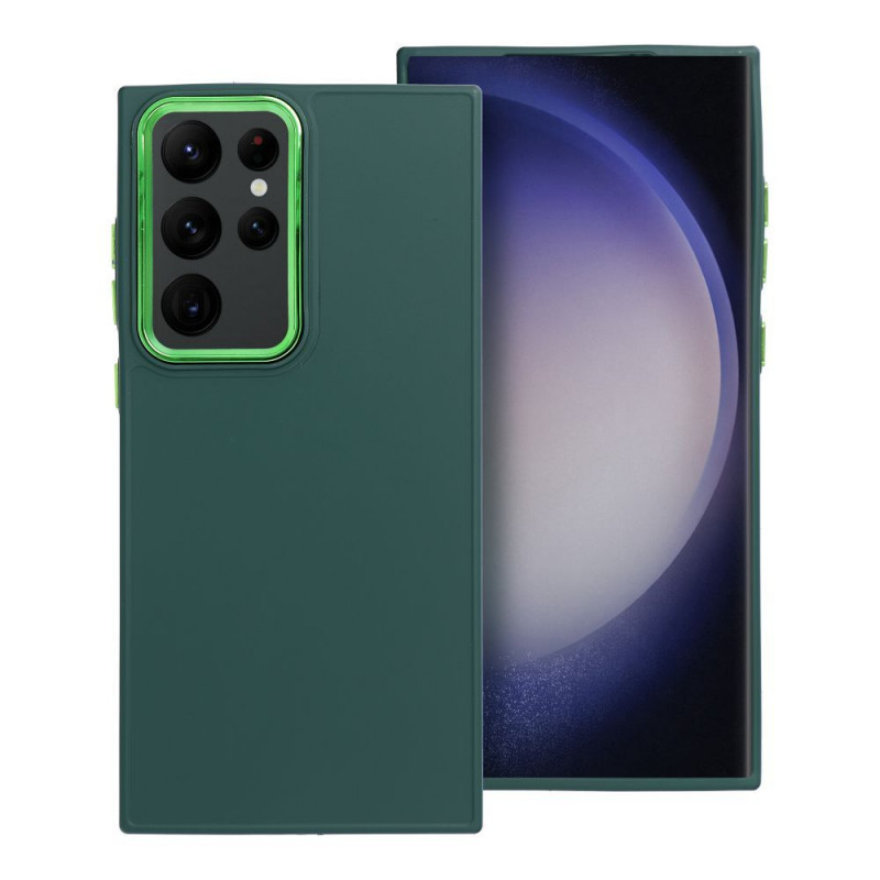 Samsung Galaxy S23 Ultra 5G Coque FRAME Élégant  Vert