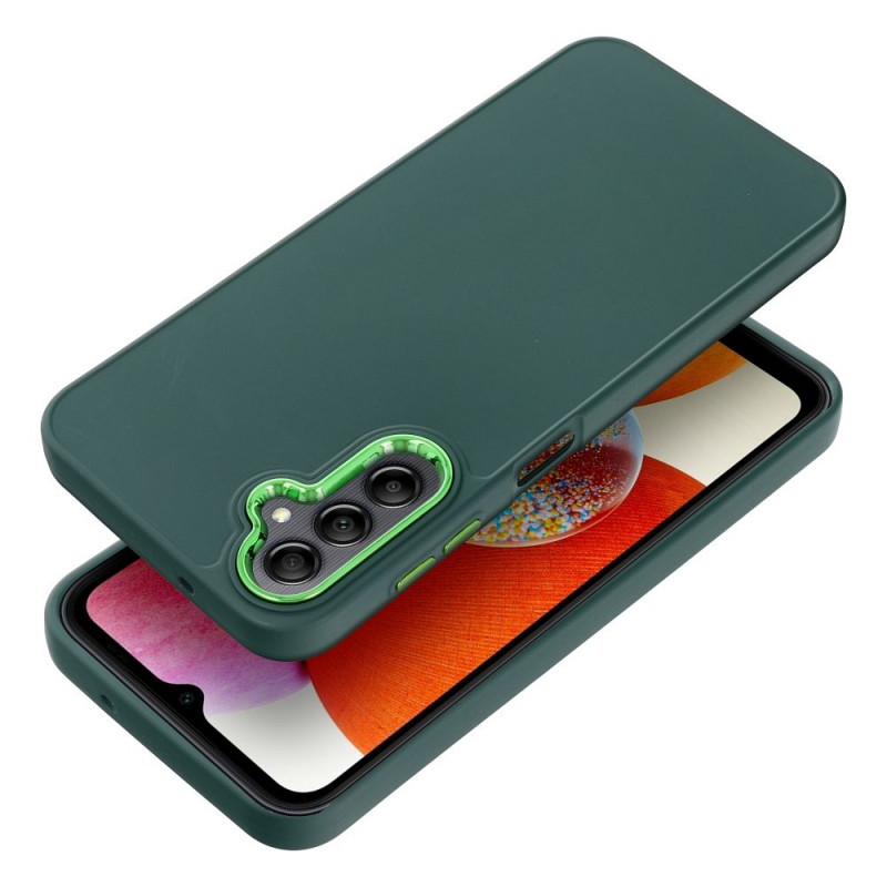 Samsung Galaxy A14 5G Coque FRAME Élégant  Vert