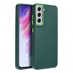 Samsung Galaxy S21 FE 5G Coque FRAME Élégant  Vert