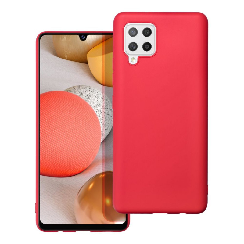 Samsung Galaxy A42 5G Coque Soft Rouge