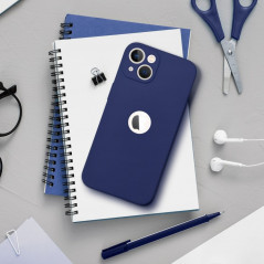 Apple iPhone 13 Coque Soft Bleu foncé