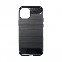 Apple iPhone 12 mini Coque Carbon Élégant  Noir