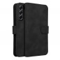 Samsung Galaxy S21 FE 5G Portefeuilles TENDER Book Noir