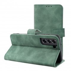 Samsung Galaxy S21 FE 5G Portefeuilles TENDER Book Vert
