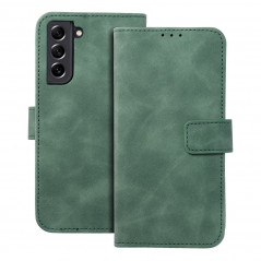 Samsung Galaxy S21 FE 5G Portefeuilles TENDER Book Vert