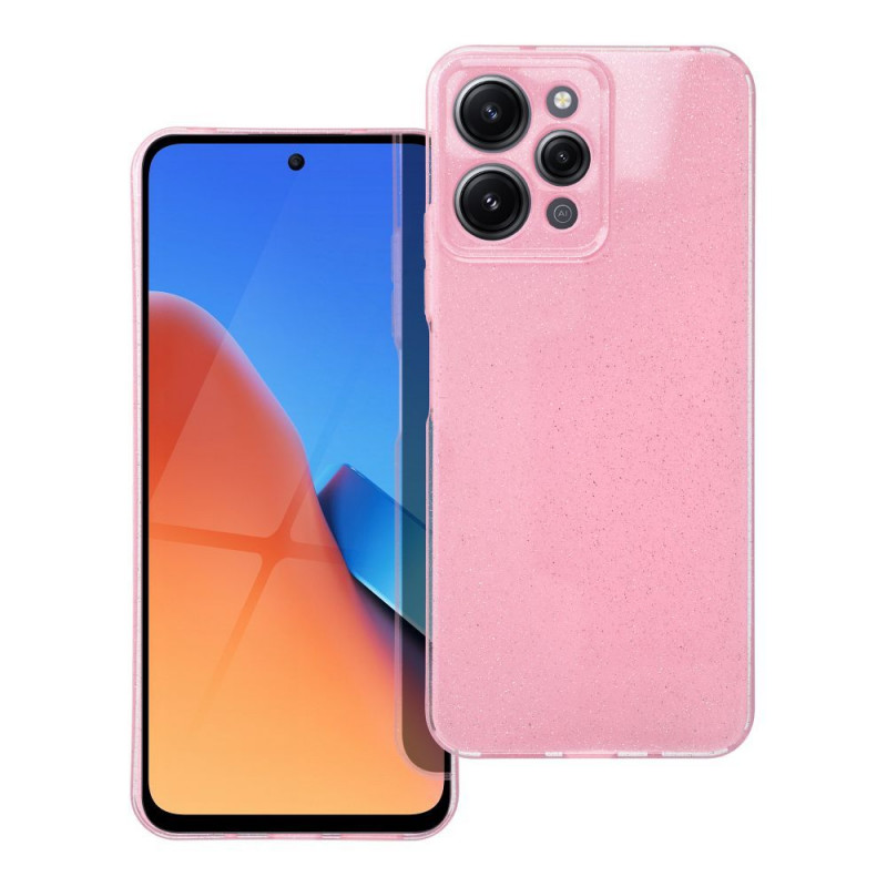 XIAOMI Redmi 12 Coque CLEAR 2mm BLINK Rose