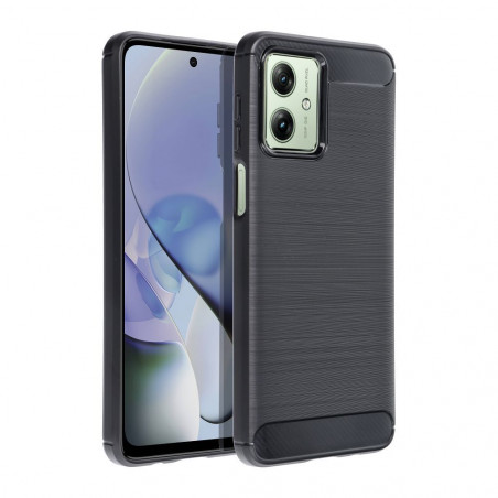 Motorola Moto G54 Coque Carbon Élégant  Noir
