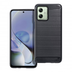 Motorola Moto G54 Coque Carbon Élégant  Noir
