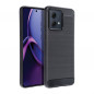 Motorola Moto G84 Coque Carbon Élégant  Noir