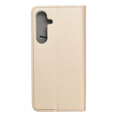 Samsung Galaxy S24 PLUS Portefeuilles Smart Case Book Or