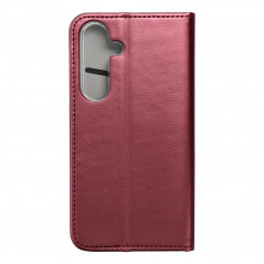 Samsung Galaxy S24 Portefeuilles Smart Magneto book Bourgogne