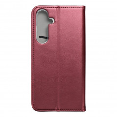 Samsung Galaxy S24 PLUS Portefeuilles Smart Magneto book Bourgogne