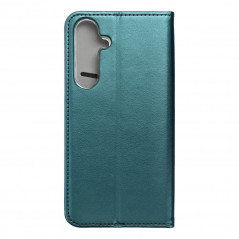 Samsung Galaxy S24 PLUS Portefeuilles Smart Magneto book Vert foncé