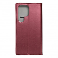 Samsung Galaxy S24 ULTRA Portefeuilles Smart Magneto book Bourgogne