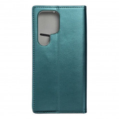 Samsung Galaxy S24 ULTRA Portefeuilles Smart Magneto book Vert foncé
