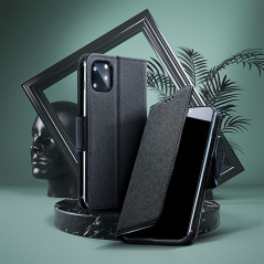 Samsung Galaxy S24 PLUS Portefeuilles Fancy Book Noir