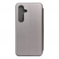 Samsung Galaxy S24 Portefeuilles Book Elegance Élégant  Gris
