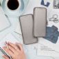 Samsung Galaxy S24 PLUS Portefeuilles Book Elegance Élégant  Gris