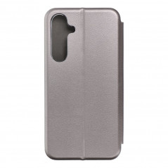 Samsung Galaxy S24 PLUS Portefeuilles Book Elegance Élégant  Gris