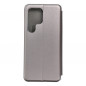 Samsung Galaxy S24 ULTRA Portefeuilles Book Elegance Élégant  Gris