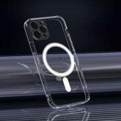 Apple iPhone 15 Plus Coque Clear Mag Cover MagSAFE  Transparent