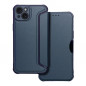 Apple iPhone 15 Plus Portefeuilles Razor Book Fibre de carbone, Modèle de carbone  Bleu