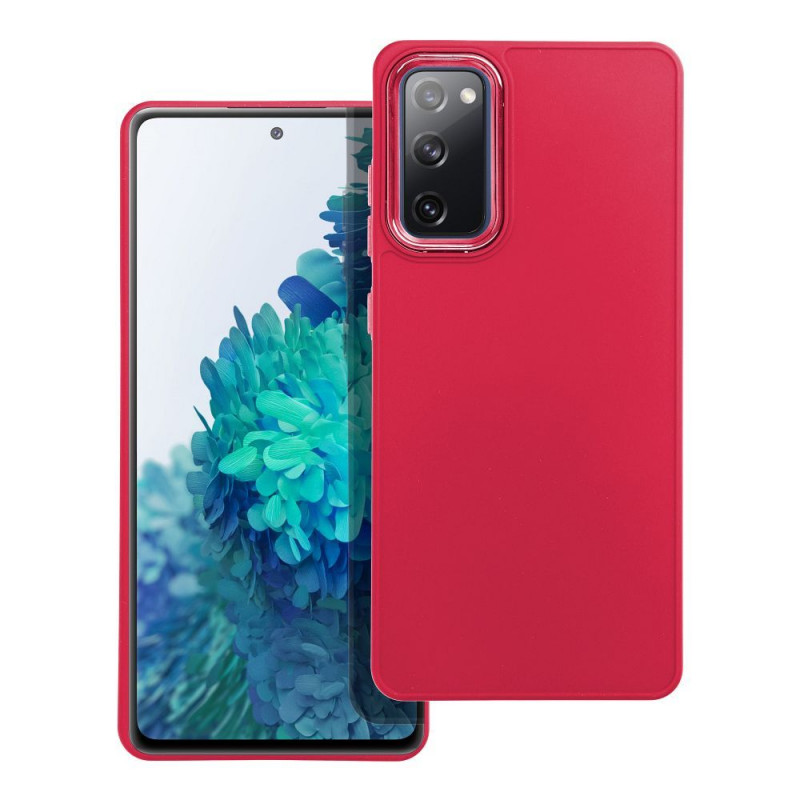 Samsung Galaxy S20 FE 5G 2022 Coque FRAME Élégant  Magenta