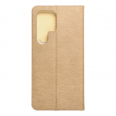 Samsung Galaxy S24 ULTRA Portefeuilles LUNA Book Gold Élégant  Or