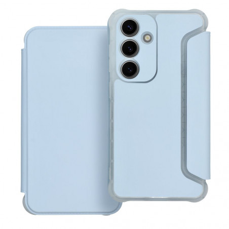 Samsung Galaxy S24 Portefeuilles Piano Book Bleu clair